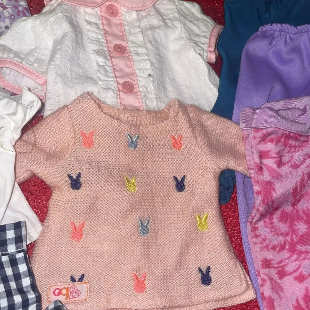 OG Battat, Off Brand Clothes Accessories 35+ Items Lot- 18-inch Dolls